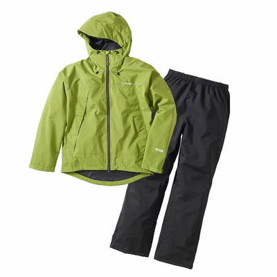 双進 6431 リバレイ RL コンフォータブルレインスーツ ライムイエロー M レインウェア