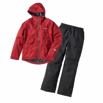 双進 6431 リバレイ RL コンフォータブルレインスーツ オックスブラッド M レインウェア