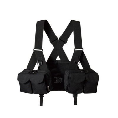 双進 フィッシングベスト 10013 SCライトゲームベスト ブラック フリー