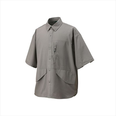 リバレイ ウェア 5428 RV ドライストレッチハーフシャツ グレー L
