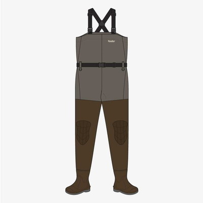 双進 ウェーダー 5464 RV ハイブリッドウェーダーCR グレージュ XL