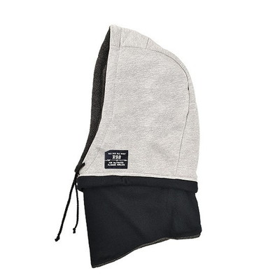 双進 防寒用品 RBB フーデットネックウォーマー グレー