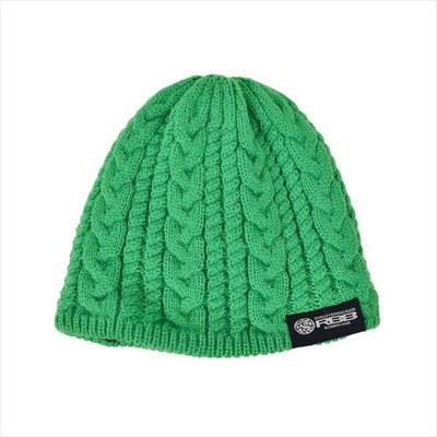 双進 防寒帽子 7593 RBB ワッチキャップ ライム