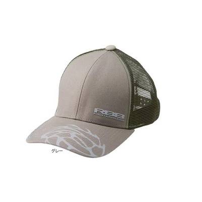 リバレイ 帽子 7679 RBB メッシュキャップII グレー フリー