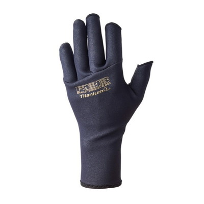 双進 防寒手袋 7735 RBB タイタニュームグローブHS 2 ブラック/ゴールド M
