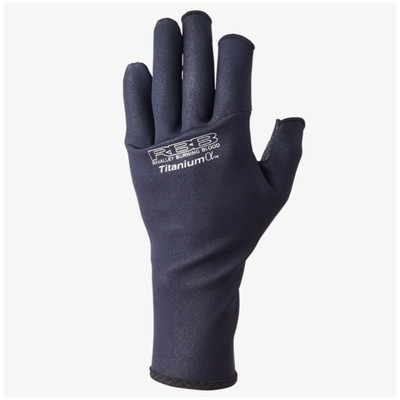 双進 防寒手袋 7735 RBB タイタニュームグローブHS 2 ブラック/シルバー S