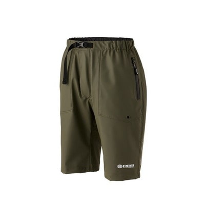 双進 レインウェア 7709 RBB オフショアハーフパンツ オリーブ L