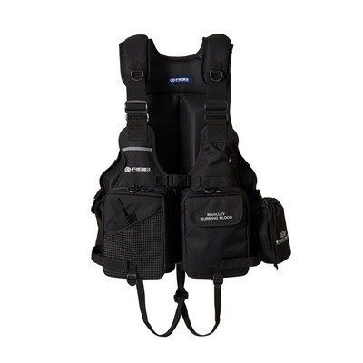 双進 ライフジャケット 7761 RBBタイドゲームベストII ブラック フリー