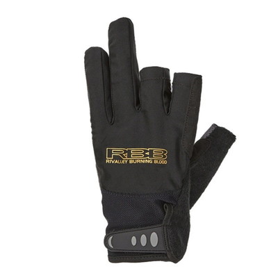 双進 手袋 7769 RBB ソルトゲームグローブ(3本指カット)