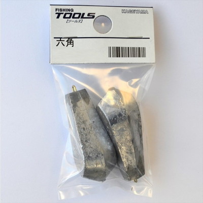 景山産業 六角オモリ パック 40号 オモリ