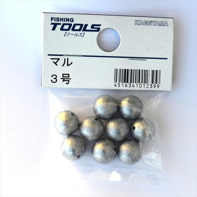 景山産業　マルオモリ　パック　３号 オモリ