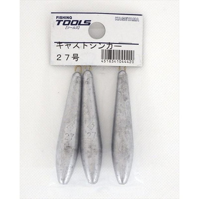 景山産業　キャストシンカー 27号 オモリ