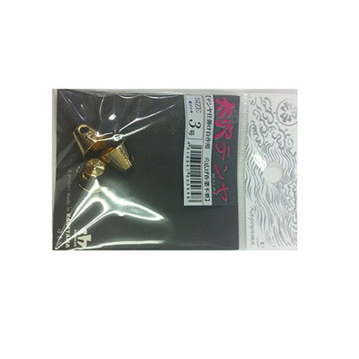 景山 RH 太穴テンヤ 金メッキ 3号 オモリ