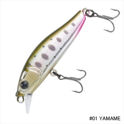 テイルウォーク クレイジーストリームミノー #01 ヤマメ トラウトプラグ
