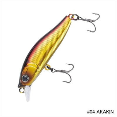 テイルウォーク クレイジーストリームミノー #04 アカキン