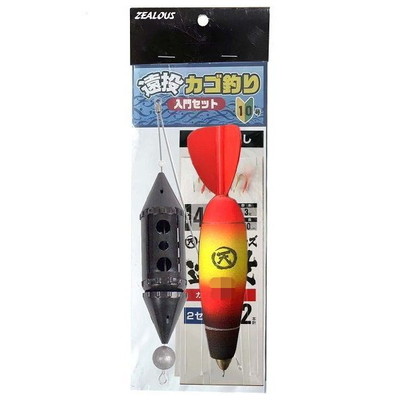 アマノ釣具 仕掛け 遠投カゴ釣リ入門セット 10号