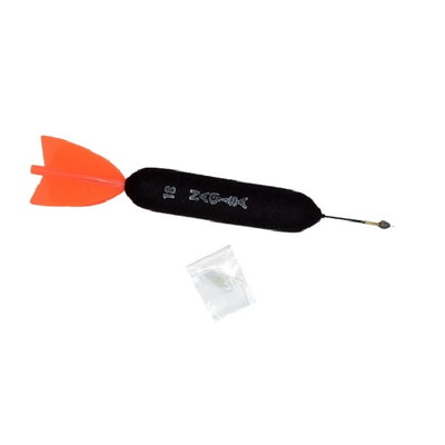 ヤマカワ ウキ 渚の遠投師 電気うき 赤 18