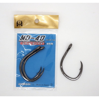 インターフック 針 (バラ)モロコ・カンナギ ロウ付 40 BN