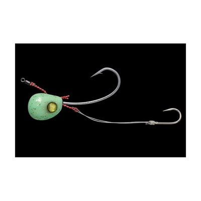 ジャッカル　ビンビンテンヤ鯛夢　８号　中　チャートグローゴールドフレーク