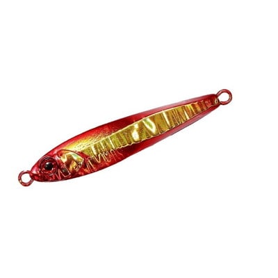 ジャッカル ビッグバッカー JIG 10g アカキン/マグマウェーブホロ メタルジグ