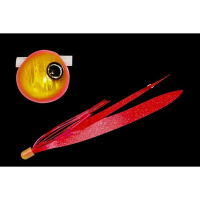 ジャッカル 鉛式 ビンビン玉 スライド 100g ピンクゴールド/レッドゴールドT+