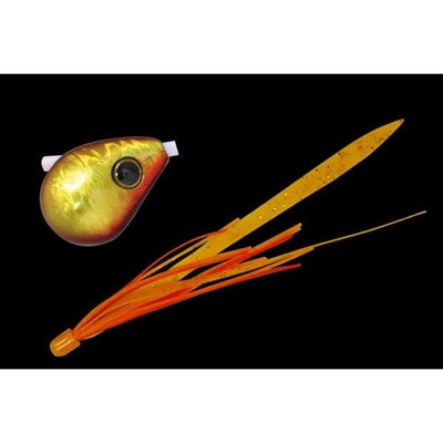 ジャッカル 爆流 鉛式ビンビン玉スライド 80g レッドゴールド/エビオレT+