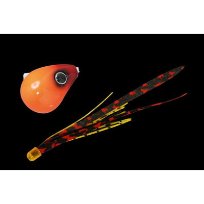 ジャッカル 爆流 鉛式ビンビン玉スライド 80g ホットオレンジ/シマレッドT+