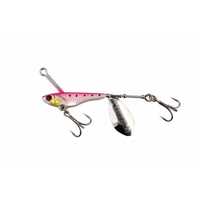 ジャッカル ビッグバッカースピン 30g ピンクバック/スリムボーダーホロ メタルジグ