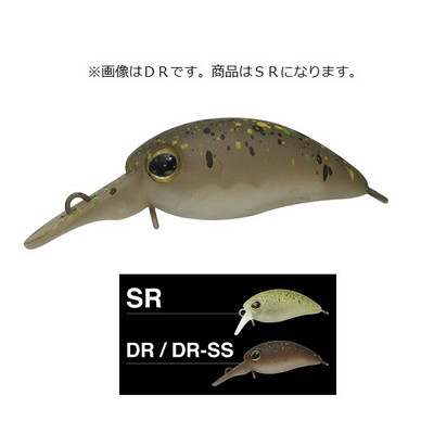 ジャッカル TIMON ティモン トラウトプラグ ちびパニクラSR エンドグローペレオリーブ