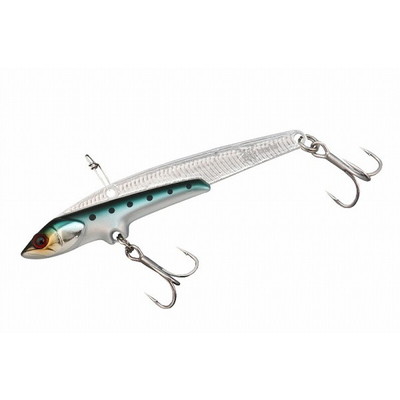 ジャッカル ビッグバッカー107 鰤カスタム アルミ背黒イワシ シーバスルアー