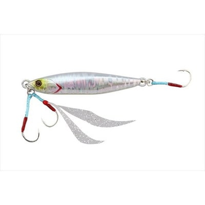 ジャッカル フラッグトラップ 40g シラスシルバー/マグマウェーブホロ メタルジグ