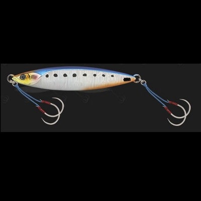 ジャッカル メタルジグ バンブルズジグスロー 120g イワシ/マグマウェーブホロ