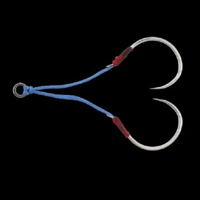 ジャッカル アシストフック バンブルズジグスロー フック ロング #2/0(35mm) 2SET