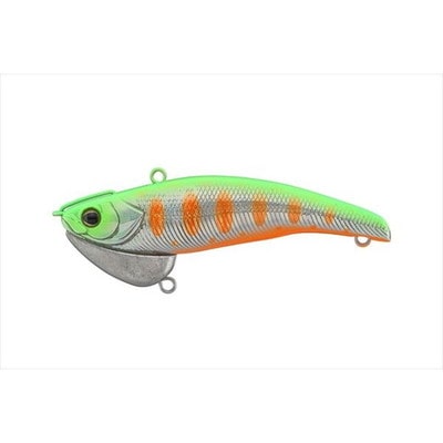 ジャッカル トラウトプラグ トリコロールバイブ 60 ライムヤマメ