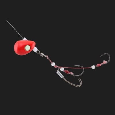 ジャッカル テンヤ TGビンビンテンヤ鯛夢 遊動 8号 F0015 スパークR