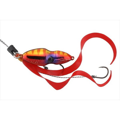 ジャッカル タイラバ 鯛ラバ 鉛式ビンビンスイッチ 100g レッドゴールド