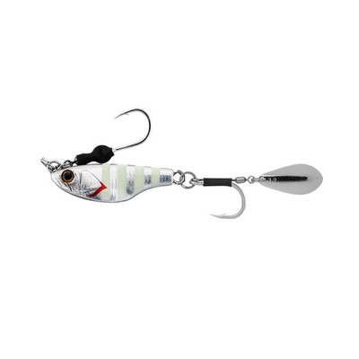 ジャッカル メタルジグ ビッグバッカー バイトビーンズ 50g グローストライプ