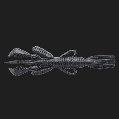 ジャッカル ワーム パインシュリンプ 4.5インチ ARカスタム ブラックブルーフレーク