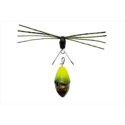 ジャッカル シンカー ブリーカー ボトムスイッチ 5g グリパン/チャート