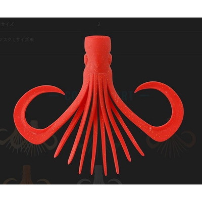 ジャッカル タイラバ 鯛ラバ ビンビンスイッチ マスク S レッドゴールドフレーク