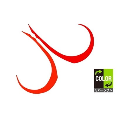 ジャッカル タイラバ 鯛ラバ ビンビンスイッチT+ネクタイ マイクロカーリー ワイド リバーシブルアカオレ