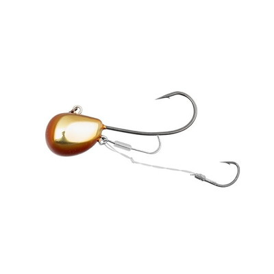 ジャッカル テンヤ 鉛式 ビンビンテンヤ鯛夢 10号 エビオレンジ/ゴールド