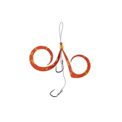 ジャッカル タイラバ 鯛ラバ 鉛式ビンビンスイッチスペアラバーフックセット オレンジゴールド