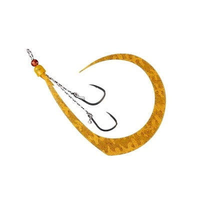 ジャッカル タイラバ 鯛ラバ ビンビンスイッチキャンディスペアラバーフックセット ショート エビオレゴールド