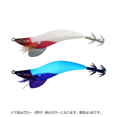 ジャッカル スッテ ゲキダキドロッパー 2.5号 レッドヘッド/ブルーグロー