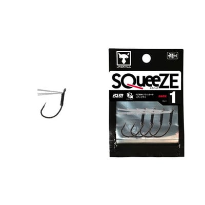 ジャッカル ワームフック スクイーズ 1