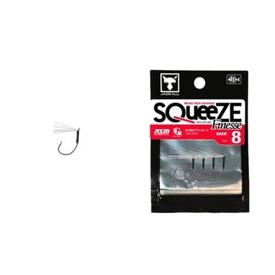 ジャッカル ワームフック スクイーズフィネス 8