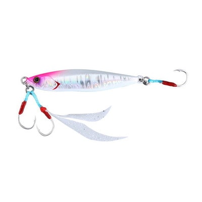 ジャッカル メタルジグ フラッグトラップ 120g アラウンドグロー