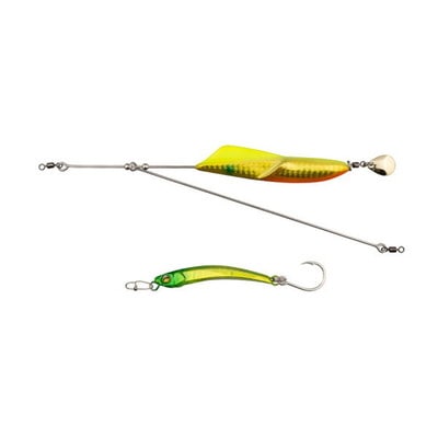 ジャッカル 投げ釣り仕掛け ジェットロー ミッド 45g チャートゴールドセット