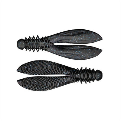 ジャッカル ワーム リビングバニー3.8インチ ブラックブルーフレーク